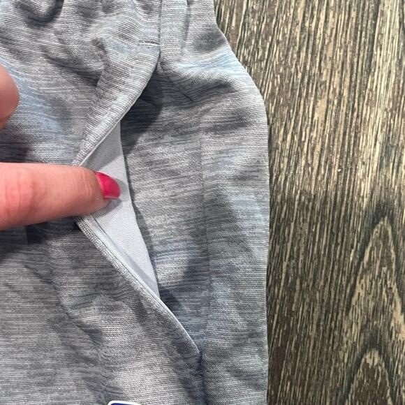 Champion Youth Boys Jogger Pants Elastic Waist Logo Print Gray/Red Size 10/12 - Picture 3 of 6